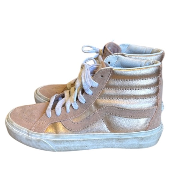 Vans Sk8-Hi Reissue Two-Tone Metallic
Ні Тор Mahogany Rose Size 6.5 - Picture 3 of 9